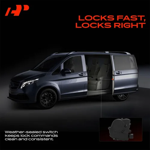 Miniatura 3 de A-Premium Actuador de puerta corredera del lado izquierdo del conductor Compatible con vehículos Toyota - Sienna 2004-2010, para motor de liberación