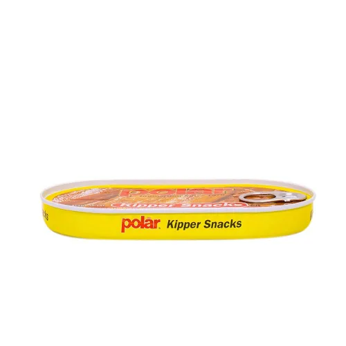 Miniatura 6 de MW Polar Arenque, aperitivos Kipper, 3.53 onzas (paquete de 12), 90% menos de sodio, pescado enlatado listo para comer, buena fuente de vitamina D