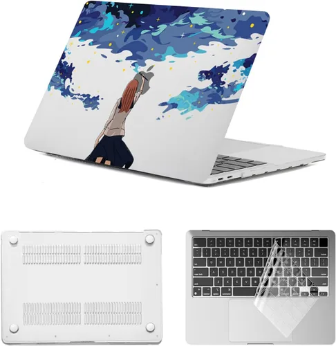 Miniatura 24 de Funda para laptop para MacBook Air de 11 pulgadas 2015 2014 2013 2012 2011 2010 A1465 A1370, diseño de plástico, duradero, protector de computadora