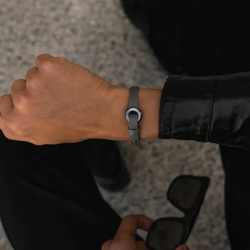 Miniatura 4 de MVMT Circuit - Pulsera de cuero para hombre