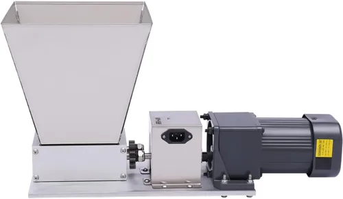 Miniatura 5 de Molino eléctrico de grano molino de cebada, 110 V, 40 W, 75 RPM, trituradora de malta, molino de granos, molino de grano para el hogar, molino