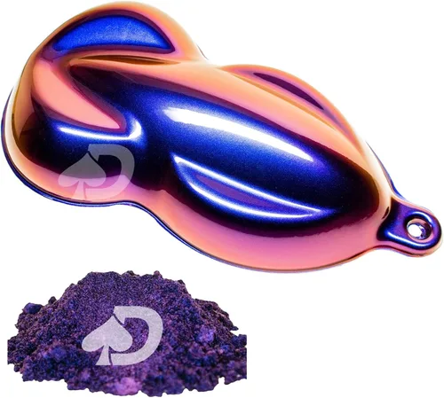 Miniatura 23 de 0.18 oz Arson SuperShift Pearl Polvo de mica camaleón intenso Pigmento de cambio de color para pintura Pigmento camaleón para pintura Polvo
