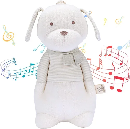 Miniatura 7 de COTTONEBEBE Juguetes para Bebés, Juguete de Peluche con Música de Nana para Bebés Infantes de 0 3 6 12 a 36 Meses Niño y Niña, Regalo Ideal