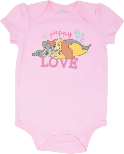 Miniatura 5 de Disney Classics The Aristocats Lion King Winnie the Pooh Pixar Toy Story Baby Girls 5 Pack Bodysuits Newborn to Infant