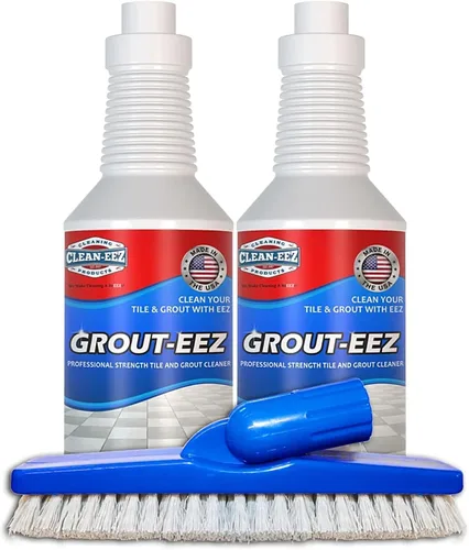 Miniatura 9 de Limpiador de lechada Clean-eez 2 Pack con accesorio de cepillo de pie - Removedor de manchas, cepillo de limpieza resistente - Solo para azulejos