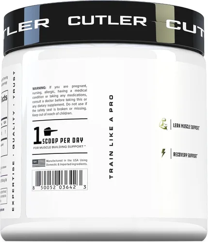Miniatura 2 de Cutler Nutrition Monohidrato de creatina pura, 0.18 onzas por porción, 50 porciones, mejorador muscular de primera calidad que mejora el rendimiento