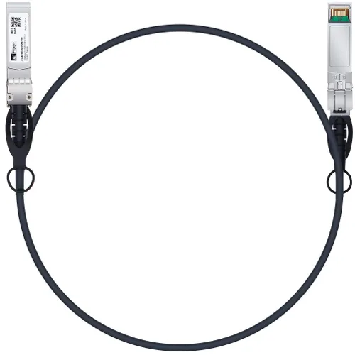 Miniatura 9 de H!Fiber SFP+ Cable 10G SFP+ DAC, 0.8 ft (0.82 pies), cable Twinax de cobre de conexión directa pasiva para Cisco SFP-H10GB-CU0.25M, Ubiquiti UniFi