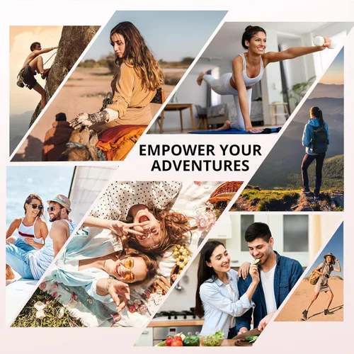 Miniatura 11 de ATUMTEK Trípode selfie stick de 55", trípode extensible todo en uno de aluminio para teléfono con control remoto Bluetooth recargable para iPhone