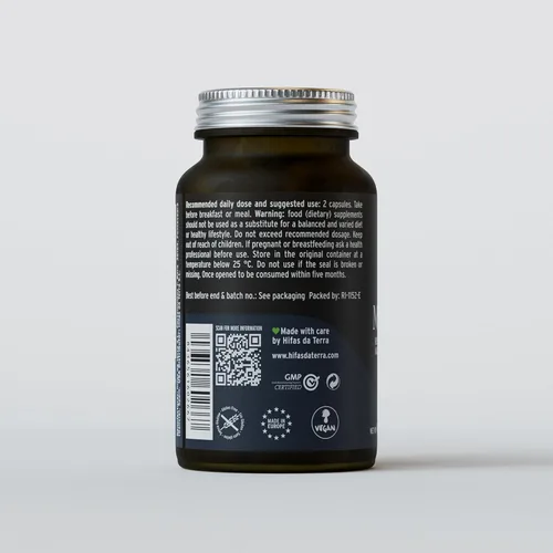 Miniatura 8 de HIFAS DA TERRA Mico-Five - Cápsulas complejas de hongos - Suplemento de apoyo inmunológico - Mezcla de extracto de Reishi, shiitake, maitake, chaga