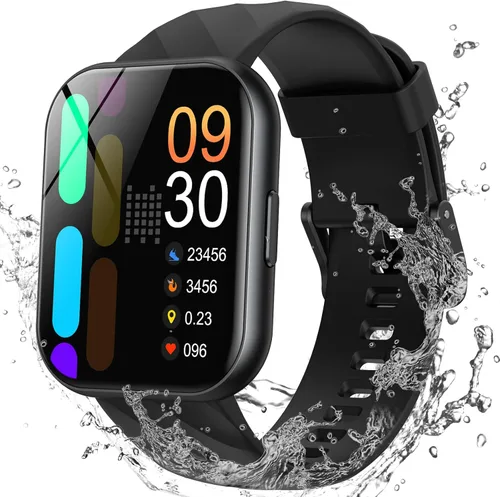 Reloj inteligente Parsonver, reloj 5ATM impermeable para natación, rastreador de actividad física con más de 110 modos deportivos, monitor de
