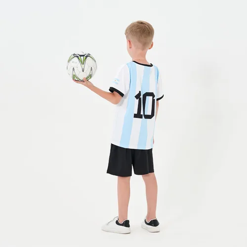 Miniatura 3 de Camisetas de fútbol para niños y niñas, trajes de camiseta de entrenamiento de fútbol para niños y niñas, uniformes
