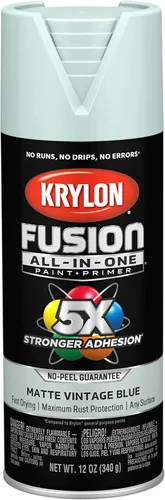 Miniatura 46 de Krylon Fusion - Pintura en aerosol adhesiva todo en uno para uso en interiores y exteriores, 12 onzas, aluminio Icy Grape