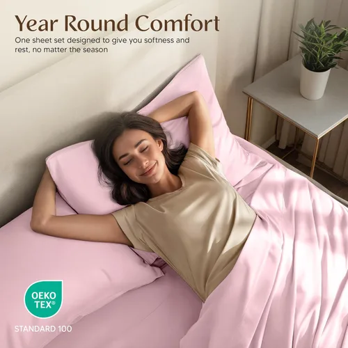 Miniatura 309 de Utopia Bedding Juego de sábanas Queen – Sábanas de 4 piezas para cama tamaño Queen, microfibra suave y transpirable, incluye 1 sábana bajera, 1 Gris