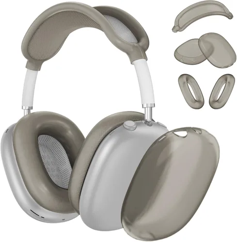 Miniatura 38 de Funda rígida para AirPods Max con modo de sueño, funda de transporte para auriculares con almohadillas de silicona para AirPods