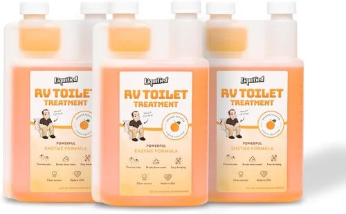 Miniatura 16 de Tratamiento de inodoro de autocaravana Liquified - Digestor de tanque negro - Eliminador de olores - Aroma a naranja - Matts RV Reviews