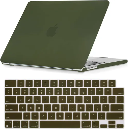 Miniatura 27 de Se7enline Compatible con MacBook Air 2025 2024 2023 de 15 pulgadas M4 M3 M2 Funda rígida para laptop Mac Air de 15.3 pulgadas M4 M3 M2 Chip