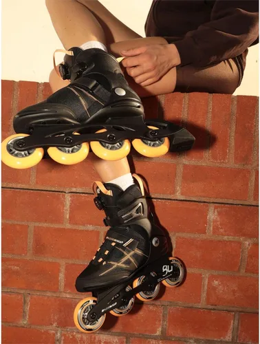 Miniatura 2 de K2 Alexis 80 BOA Negro/Rosa Mujeres Patines en línea