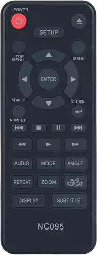Miniatura 4 de NC095UL NC087UH Reemplazo remoto para reproductor de DVD Sanyo FWDP105 FWDP105F FWDP105FA FWDP105FB FWDP105F B FWDP175F FWDP175FA NC095 NC087
