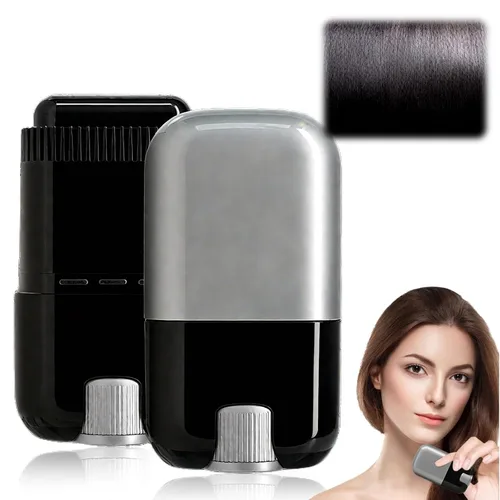 Barra de color para el cabello, impermeable y a prueba de sudor para cabello gris, peine de tinte de cabello 2 en 1, barras correctoras de cabello