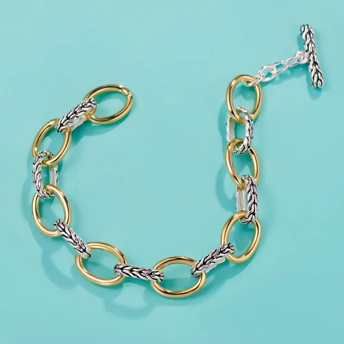 Miniatura 3 de UNY JEWEL Las joyas hacen una declaración con la cadena de eslabones de cola de zorro, pulsera inspirada en la marca del diseñador para mujer