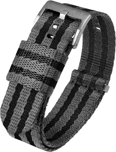 Miniatura 23 de BARTON Elite NATO® Style Correa de reloj - 18mm, 20mm, 22mm o 24mm - Correas de reloj de nailon de cinturón de seguridad