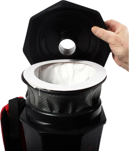 Miniatura 10 de Cen-Tec Systems Aspiradora de mochila comercial HEPA de 6 cuartos de galón con juego de accesorios