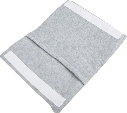 Miniatura 4 de The Breast and Chest Buddy Almohada de mastectomía y cojín para cinturón de seguridad para sitios de mastectomía y reconstrucción mamaria gris