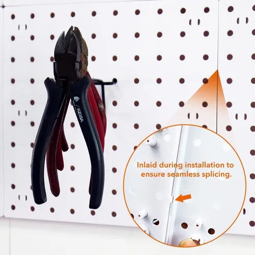 Miniatura 5 de Tablero de clavijas, organizador de pared de tablero de clavijas, tableros de clavijas para paredes, sala de manualidades, kits de tablero