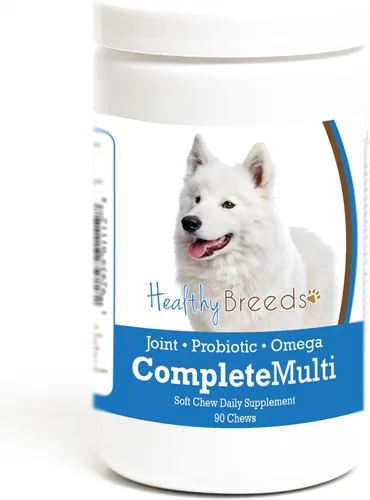 Miniatura 23 de Healthy Breeds Pug todo en uno multivitamínico suave masticable 60