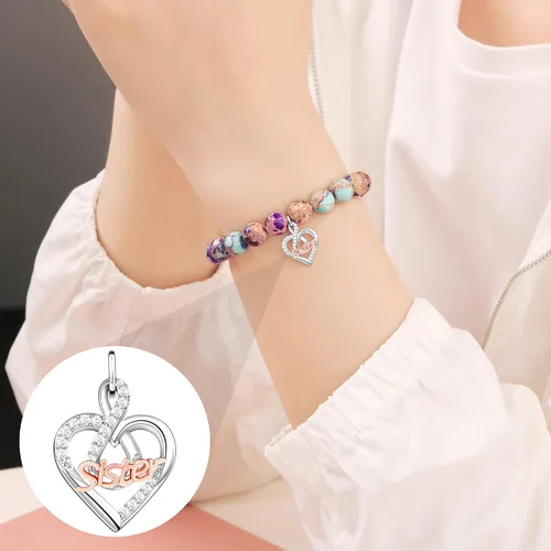 Miniatura 2 de Regalo único para mujer, regalo significativo para hija, nieta, joyería colorida para mujer, regalo para mamá, esposa, hermana, abuela, tía