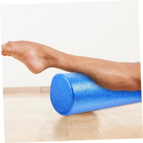 Miniatura 4 de Healifty Rodillo masajeador muscular, columna de yoga, espuma de alta densidad, rodillo de relajación para alivio muscular, masajeador corporal azul