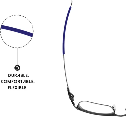 Miniatura 3 de PapaViva Replacement Nose Pieces & Ear Socks Rubber Kit for Oakley Tincup OX3184 Eyeglass