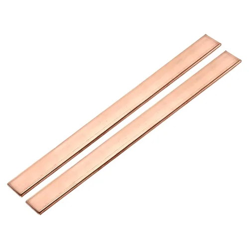 Miniatura 8 de MECCANIXITY 1 barra plana de cobre de 12 x 1 pulgada, barra de cobre de 1/4 pulgadas de grosor para proyectos arquitectónicos de sistemas de puesta