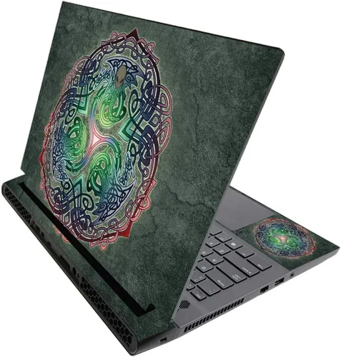 Miniatura 472 de MightySkins - Skin brillante con purpurina para Alienware M17 R3 (2020) y M17 R4 (2021) - Diversión de los años 90 Acabado duradero con purpurina