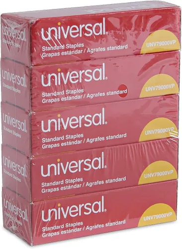 Miniatura 3 de Universal Grapas estándar, punta de cincel, acero, 5000 / caja, paquete de 5