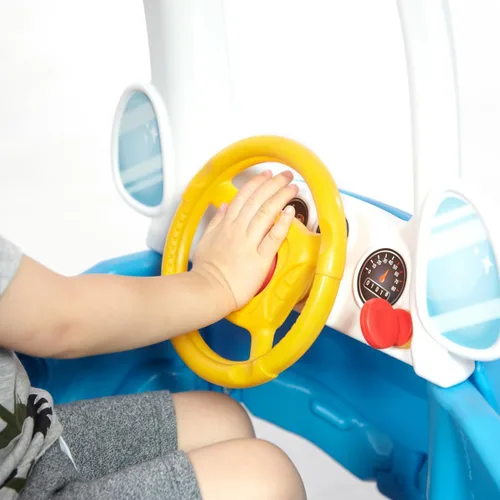 Miniatura 5 de Grow'n Up Mister Coupe - Juguete de paseo para niños de 18 meses, juguete de coche de bebé con ruedas anchas, cuerno de trabajo, almacenamiento