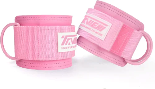 Miniatura 2 de TAVIEW Ankle Straps Cable Machine Attachment for Gym - Cable Kickback Ankle Straps - Padded Ankle Cuffs for Glute Kickbacks and Leg Workouts Azul-Par