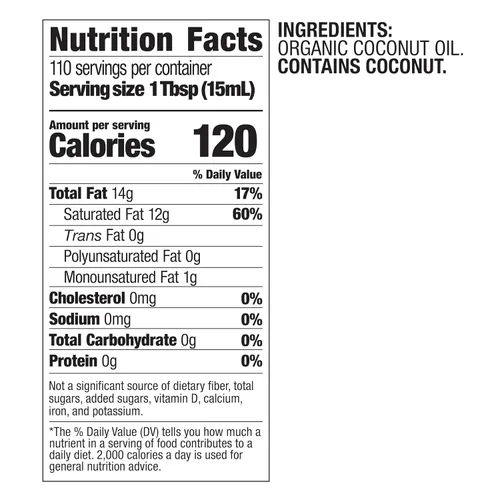 Miniatura 2 de BetterBody Foods Aceite de coco orgánico sin refinar – Hidratante para cabello y piel, aceite de hornear y cocinar – Aroma y sabor ligeros