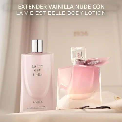 Miniatura 6 de Lancôme La Vie Est Belle La Vie Vanille Nude Eau de Parfum - Long Lasting Fragrance with Notes of Solar Jasmine, Glazed Bourbon Vanilla, White Musk