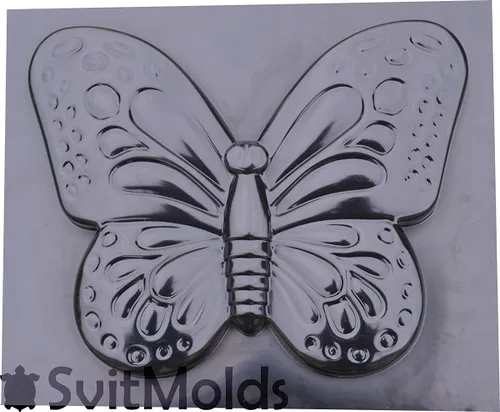 Miniatura 5 de SvitMolds Molde de hormigón Mariposa Yeso Hormigón Paso a paso de piedra Moth Garden Path (D53)