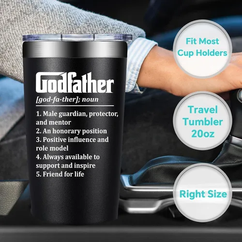 Miniatura 6 de BIRGILT Regalo para padrino – Regalos de propuesta de padrino – Los mejores regalos de Dios Padre para hombres – Navidad, regalo del día del padre