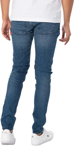Miniatura 3 de Diesel Jeans Skinny Sleenker para hombre, azul