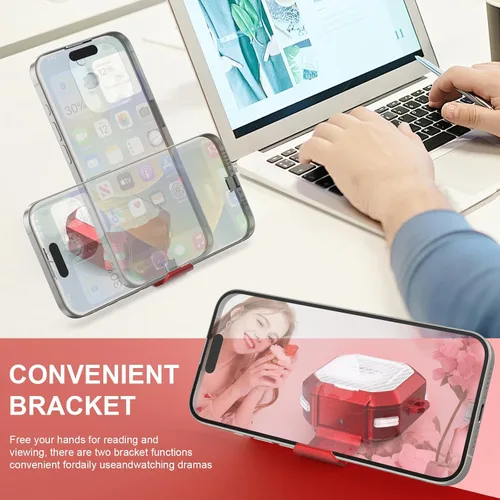 Miniatura 3 de Secure Lock - Funda transparente con diseño para Galaxy Buds FE (2023), Galaxy Buds2 Pro (2022), Galaxy Buds Pro (2021), Galaxy Buds 2 (2021)