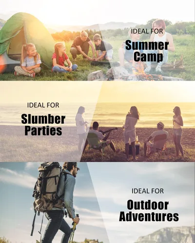 Miniatura 7 de Sleeping Bags for Adults Backpacking Lightweight Waterproof- Cold Weather Sleeping Bag for Girls Boys Mens for Warm Camping Hiking Outdoor Travel