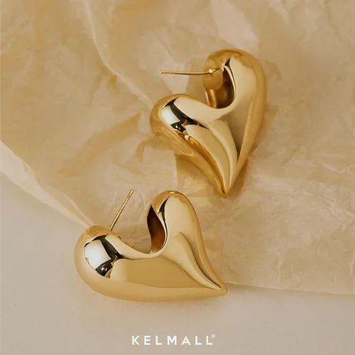 Miniatura 17 de KELMALL Aretes tipo argolla de oro de 14 quilates para mujer, hipoalergénicos, gruesos, redondos, no se deslustra, para orejas sensibles
