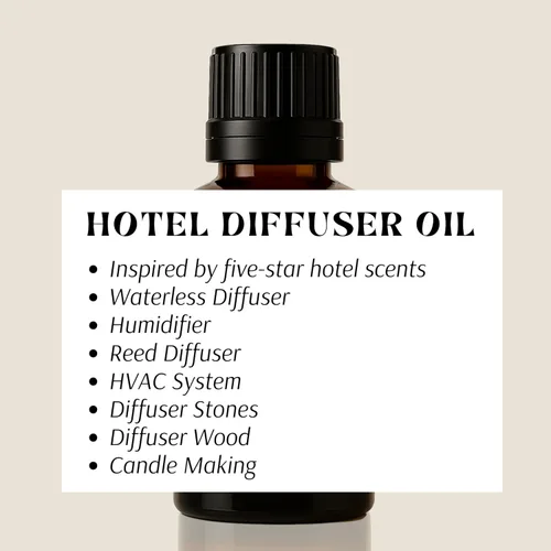 Miniatura 6 de Hotel Series - Aceite difusor de alta calidad, aroma Ridz Carleton, inspirado en un hotel de lujo, para difusores ultrasónicos y sin agua