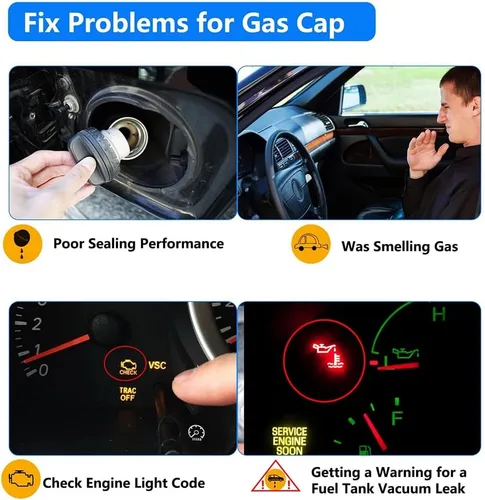 Miniatura 6 de Car Fuel Tank Caps for Hyundai Tucson 2005-2019 31010-3L600 310103L600,Gas Petrol Filler Tank Cover ABS Petrol Cap Fuel Cap Replacement Tight