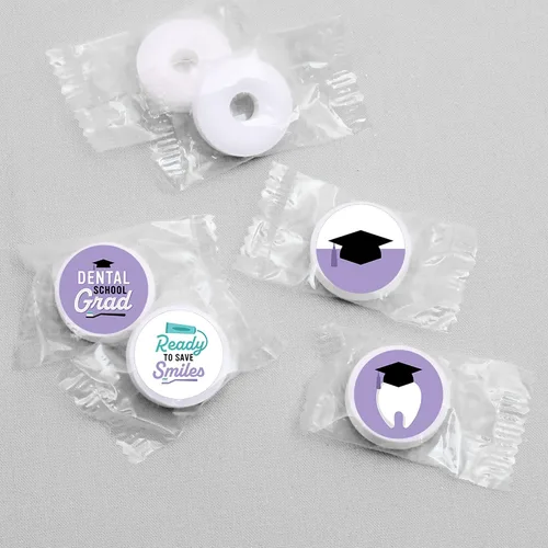 Miniatura 3 de Big Dot of Happiness Graduado de la escuela dental - Odontología e higienista fiesta de graduación redonda de dulces - Etiquetas para dulces