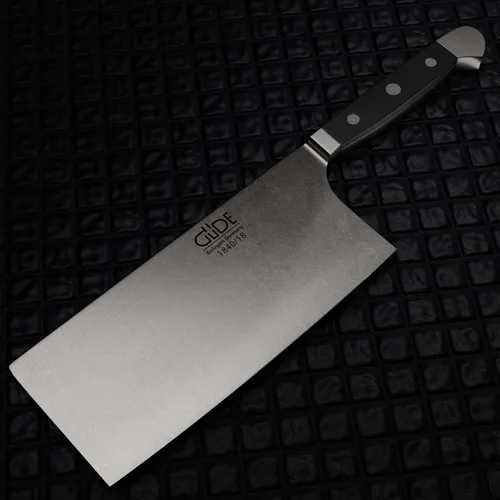 Miniatura 5 de Güde Alpha Series Cuchillo de carnicero forjado/afilado a mano, 7 pulgadas y 10 onzas, acero endurecido en hielo, fabricado en Solingen, Alemania
