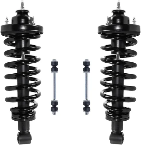 Miniatura 99 de Detroit Axle - 4 barras estabilizadoras de puntales delanteros para Kia Forte Koup 10-13 12-13 Forte5, puntales y barras estabilizadoras de resorte